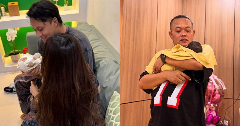 Momen Baby Selina Digendong Sule, Penuh Bahagia